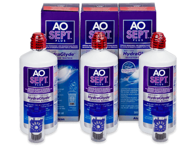 AO SEPT PLUS HydraGlyde 3 x 360 ml - Pflegelösung – 3er Pack