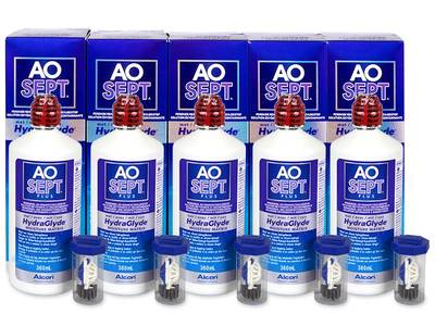 Pflegemittel AO SEPT PLUS HydraGlyde 5 x 360 ml